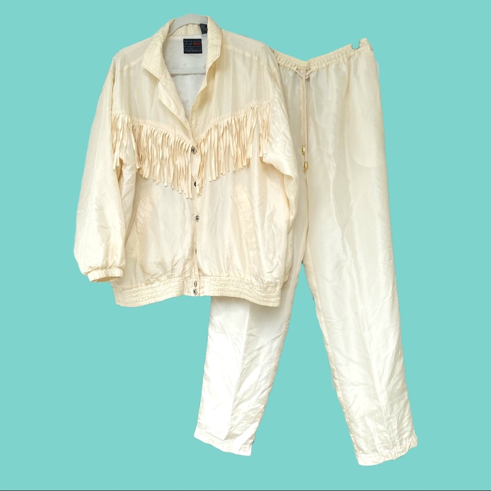 Vintage MURELI silk tracksuit